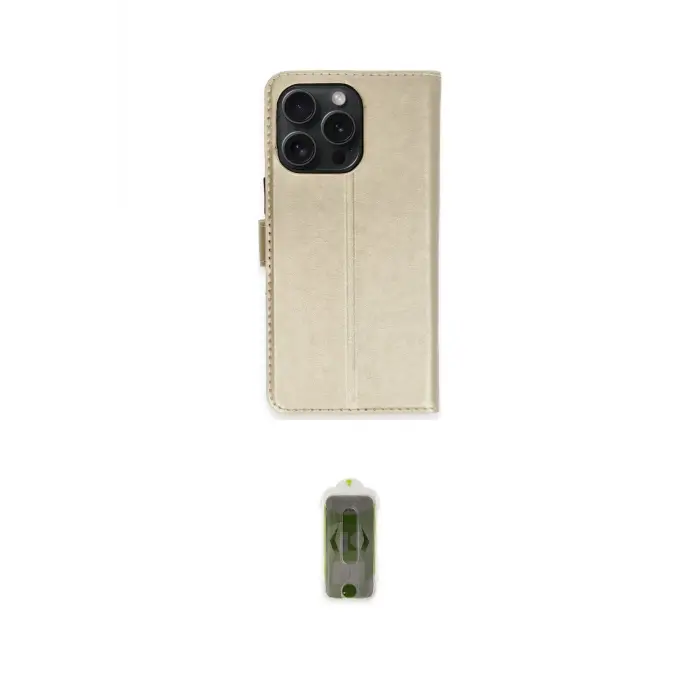 ieg™ iPhone 15 Pro Max Kılıf Siluet Işık Serisi - Siyah Joko Magic 5D Hayalet Cam