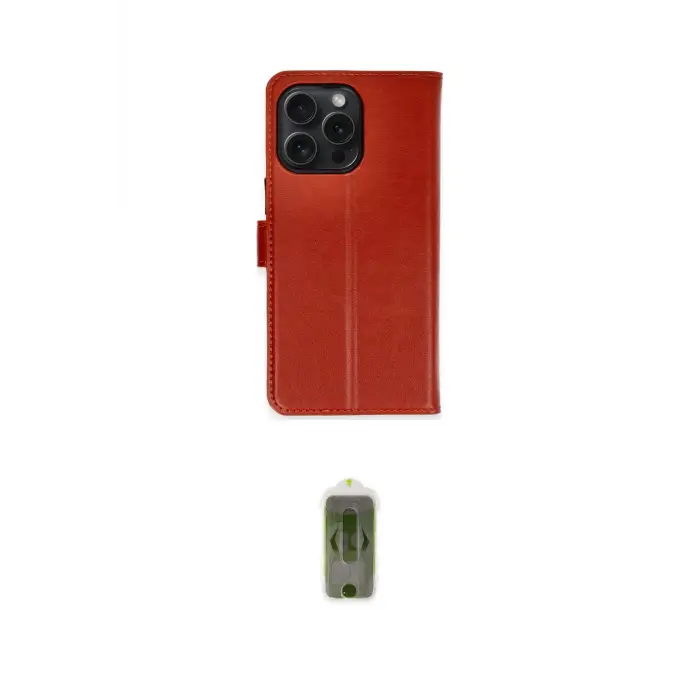 ieg™ iPhone 15 Pro Max Kılıf Siluet Işık Serisi - Siyah Joko Magic 5D Hayalet Cam