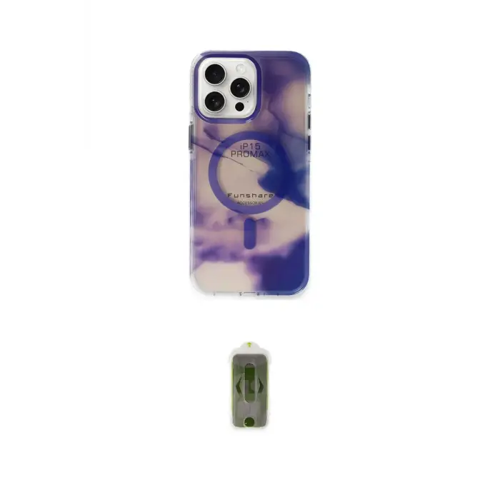 ieg™ iPhone 15 Pro Max Kılıf Ufuk Doku Prime - Siyah Joko Magic 5D Hayalet Cam