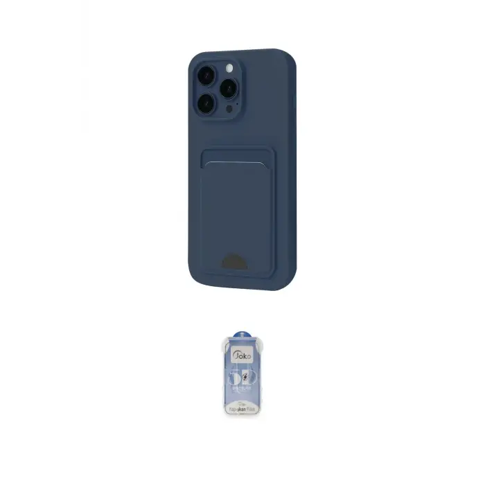 ieg™ iPhone 16 Pro Kılıf Vadi Çizgi Prime - Siyah Joko Magic 5D Cam