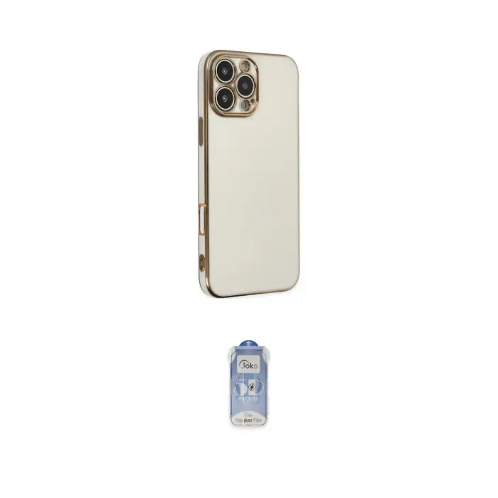 ieg™ iPhone 16 Pro Kılıf Yankı Serisi - Siyah Joko Magic 5D Cam