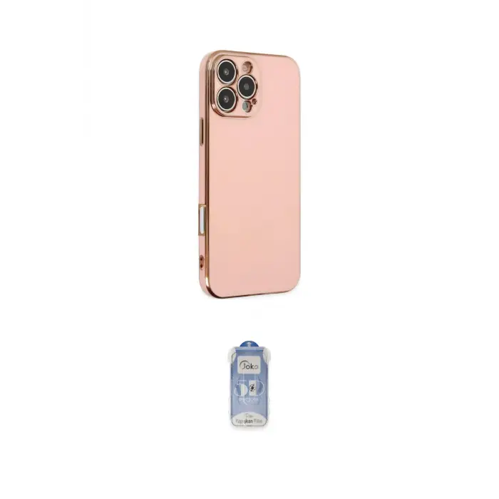 ieg™ iPhone 16 Pro Kılıf Yankı Serisi - Siyah Joko Magic 5D Cam