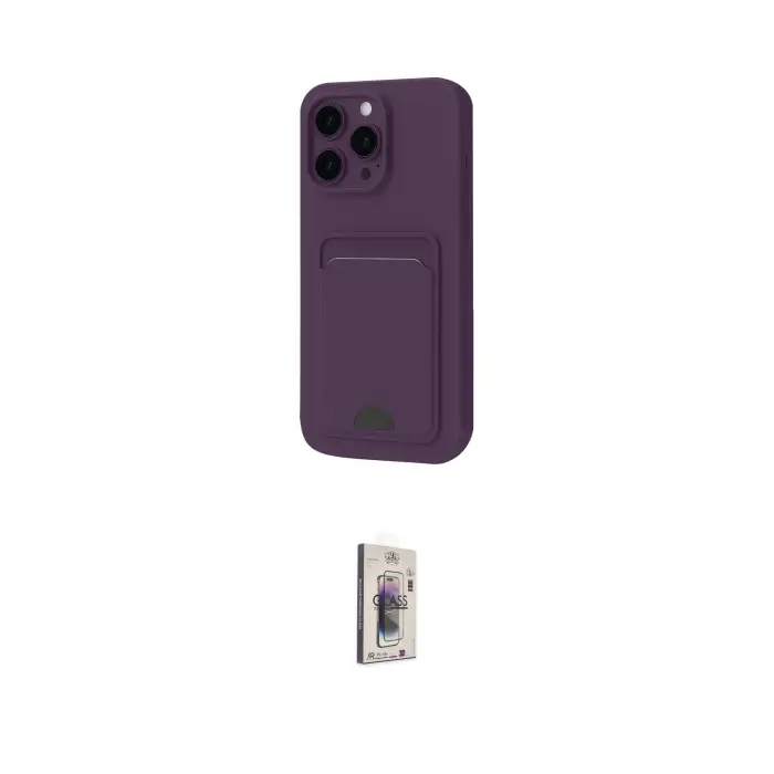 ieg™ iPhone 16 Pro Max Kılıf Vadi Çizgi Prime - Siyah Bilvis 3D Cam Ekran Koruyucu