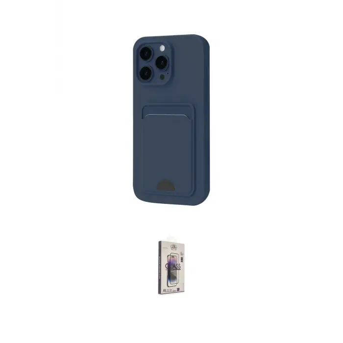 ieg™ iPhone 16 Pro Max Kılıf Vadi Çizgi Prime - Siyah Bilvis 3D Cam Ekran Koruyucu