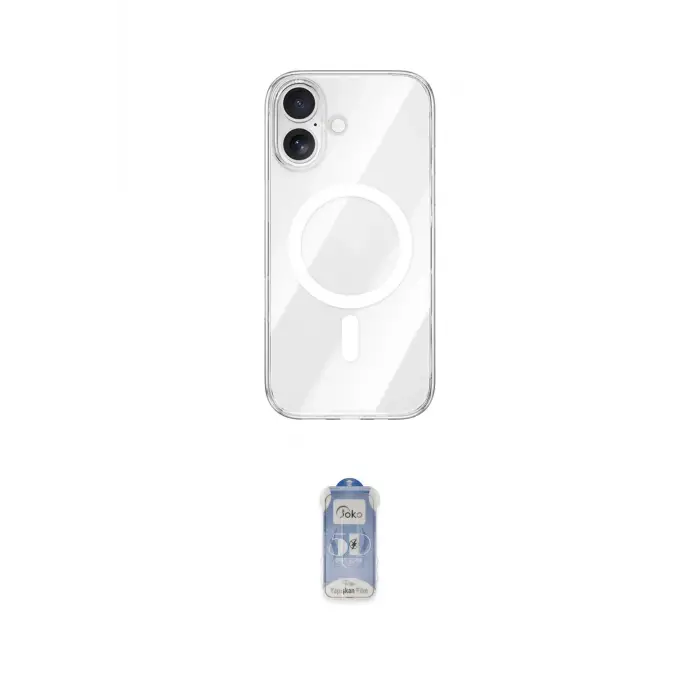 ieg™ iPhone 17 Kılıf Kutup Klasik Serisi - Siyah Joko Magic 5D Cam
