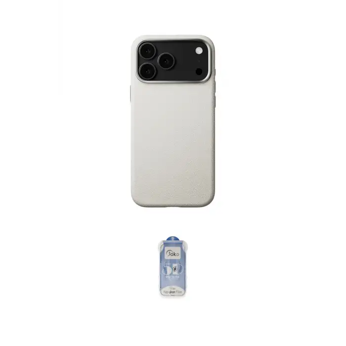 ieg™ iPhone 17 Pro Kılıf Zirve Modern Prime - Siyah Joko Magic 5D Cam