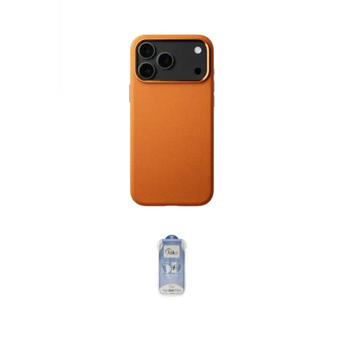 ieg™ iPhone 17 Pro Kılıf Zirve Modern Prime - Siyah Joko Magic 5D Cam