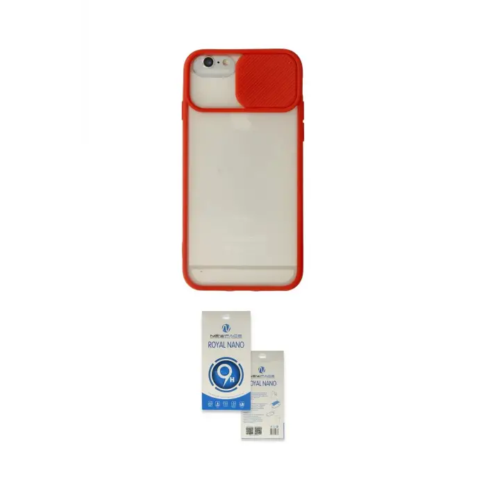 ieg™ iPhone 6 Kılıf Vadi Çizgi - Şeffaf Royal Nano Ekran Koruyucu