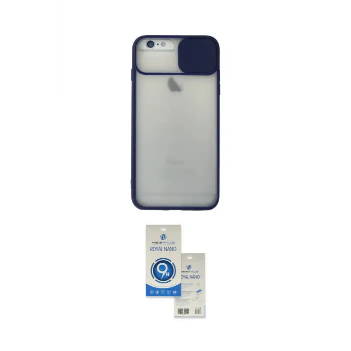 ieg™ iPhone 6 Kılıf Vadi Çizgi - Şeffaf Royal Nano Ekran Koruyucu