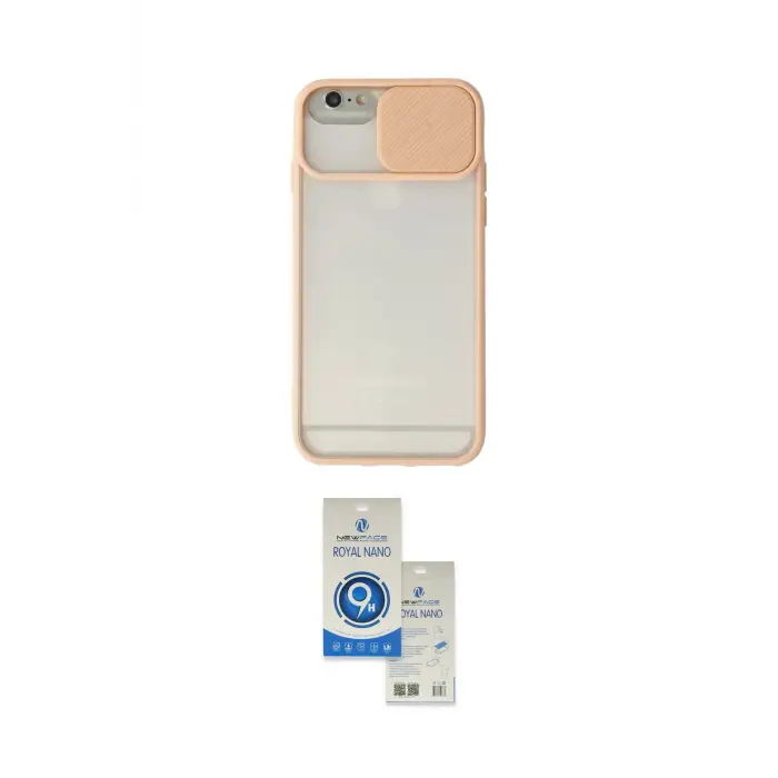 ieg™ iPhone 6 Kılıf Vadi Çizgi - Şeffaf Royal Nano Ekran Koruyucu