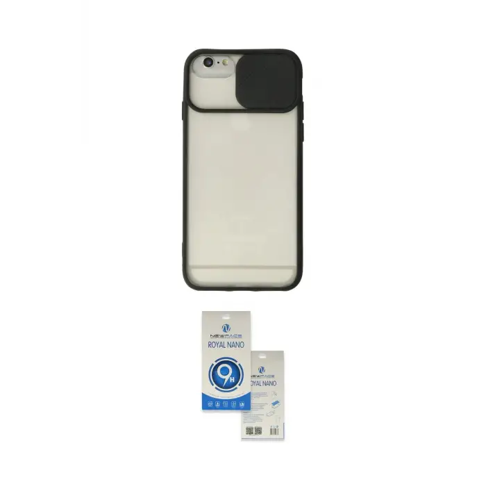 ieg™ iPhone 6 Kılıf Vadi Çizgi - Şeffaf Royal Nano Ekran Koruyucu
