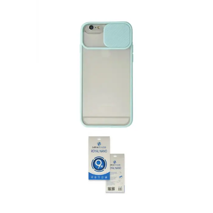 ieg™ iPhone 6 Kılıf Vadi Çizgi - Şeffaf Royal Nano Ekran Koruyucu