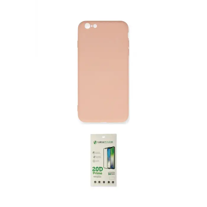 ieg™ iPhone 6 Plus Kılıf Ahenk Serisi - Siyah 20D Premium Cam Ekran Koruyucu