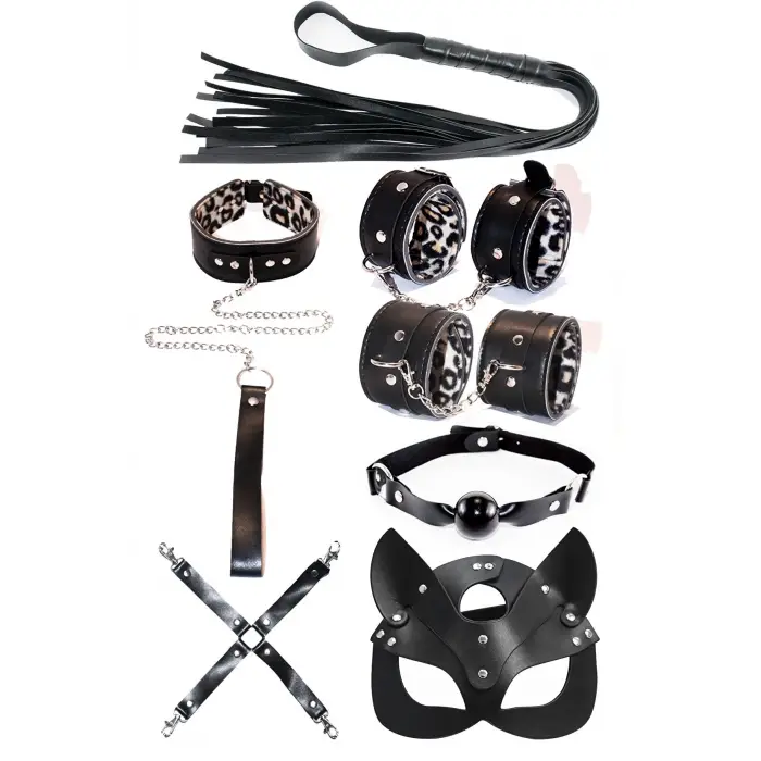 ieg™ Leopar Desenli Fantezi Set