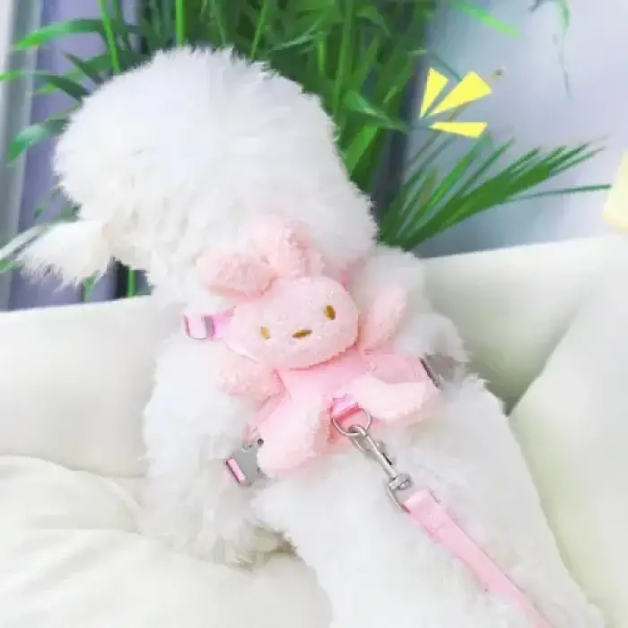 Peluş Ayıcıklı Göğüs Gezdirme Tasması Seti