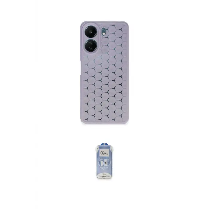 ieg™ Redmi 13C Kılıf Zirve Form - Siyah Joko Magic 5D Cam