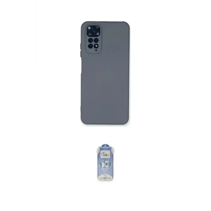 ieg™ Redmi Note 11 Kılıf Ahenk Serisi - Siyah Joko Magic 5D Cam