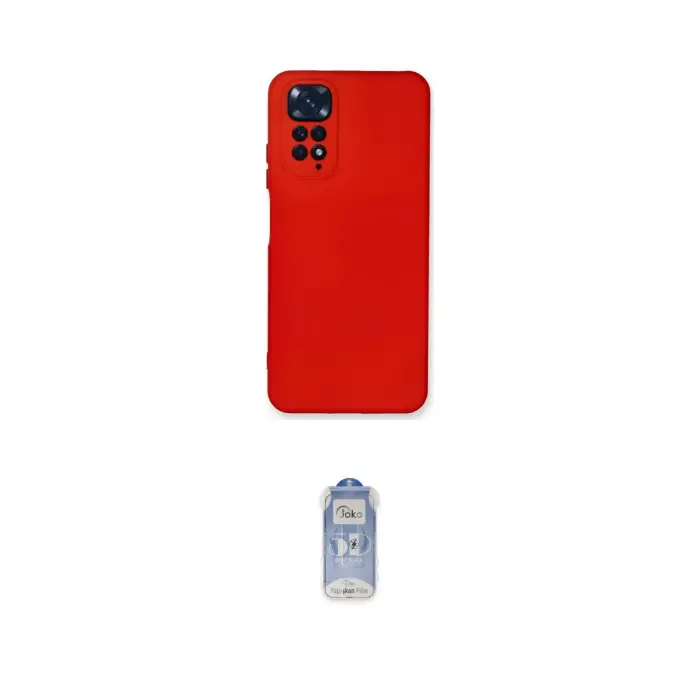 ieg™ Redmi Note 11 Kılıf Ahenk Serisi - Siyah Joko Magic 5D Cam