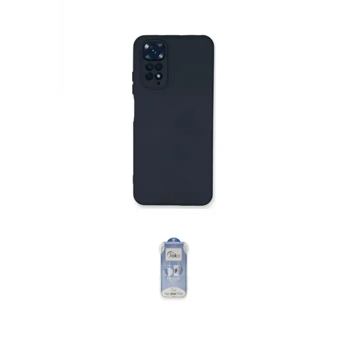 ieg™ Redmi Note 11 Kılıf Ahenk Serisi - Siyah Joko Magic 5D Cam