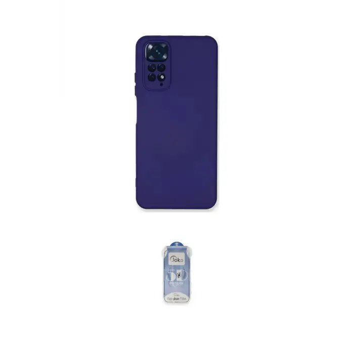 ieg™ Redmi Note 11 Kılıf Ahenk Serisi - Siyah Joko Magic 5D Cam