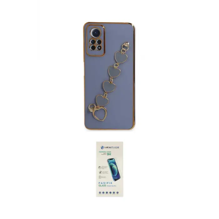 ieg™ Redmi Note 12 Pro 4G Kılıf Nova Işık Prime - Şeffaf Pasifik Cam Ekran Koruyucu