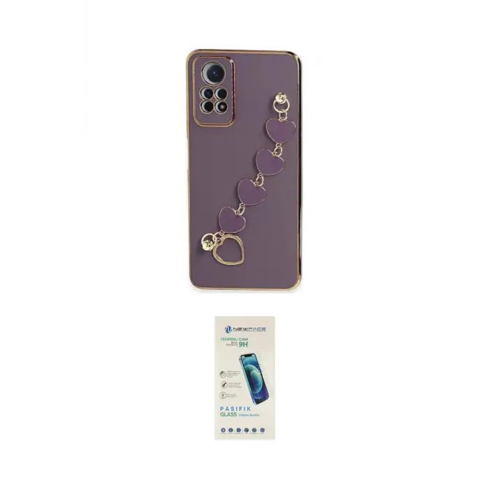 ieg™ Redmi Note 12 Pro 4G Kılıf Nova Işık Prime - Şeffaf Pasifik Cam Ekran Koruyucu