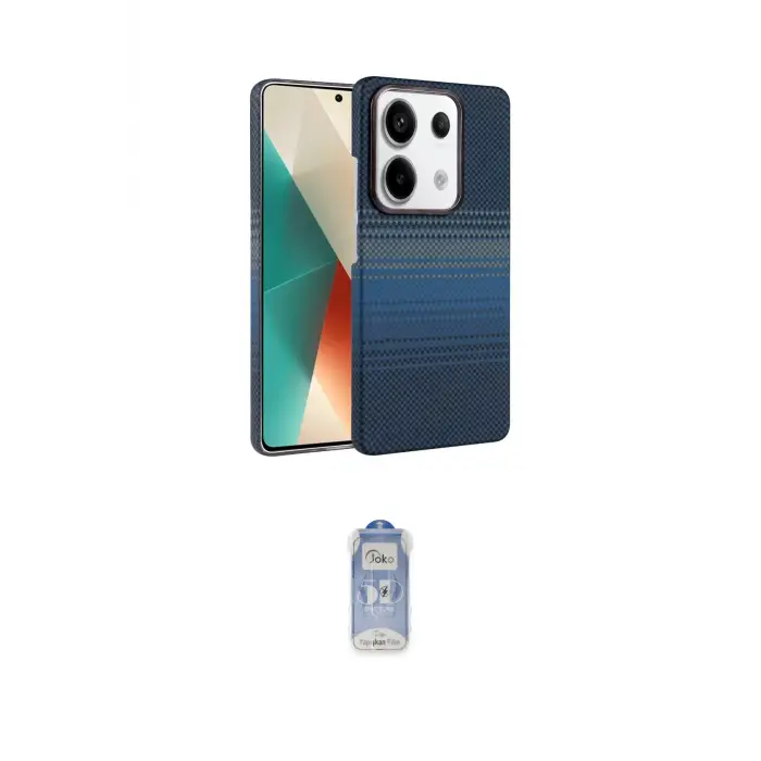ieg™ Redmi Note 13 Pro 4G Kılıf Doruk Serisi - Siyah Joko Magic 5D Cam