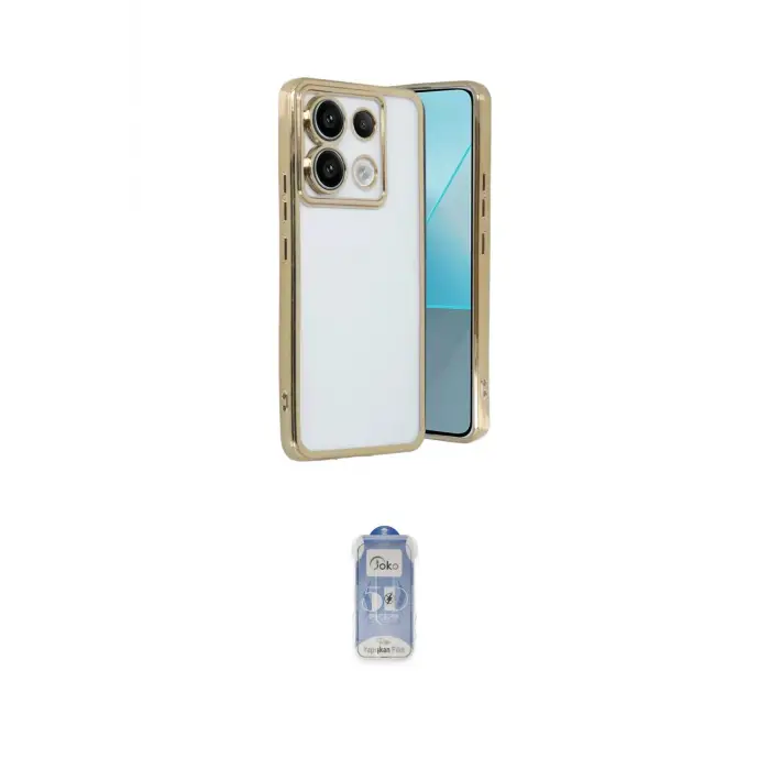ieg™ Redmi Note 13 Pro 4G Kılıf Vadi Minimal - Siyah Joko Magic 5D Cam