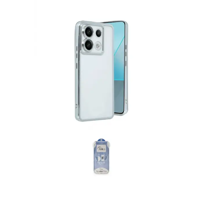 ieg™ Redmi Note 13 Pro 4G Kılıf Vadi Minimal - Siyah Joko Magic 5D Cam