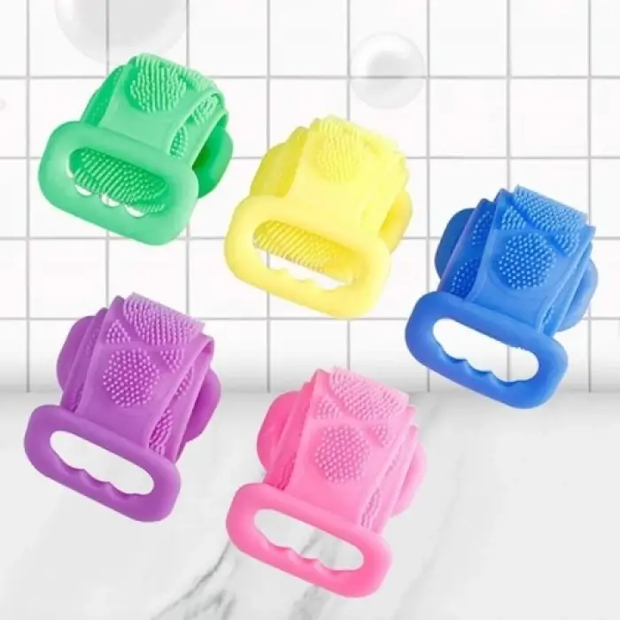 ieg™ Silikon Çift Taraflı Banyo Kesesi Büyük Boy