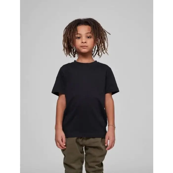 iegiyim™ Çocuk Unisex Basic T-Shirt - Siyah