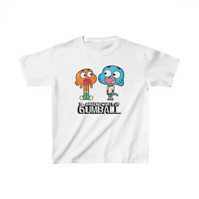 iegiyim™ Çocuk Unisex Baskılı T-Shirt - Beyaz