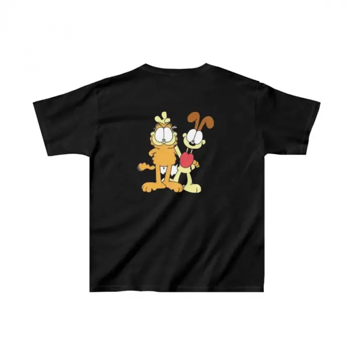 iegiyim™ Çocuk Unisex Baskılı T-Shirt - Siyah