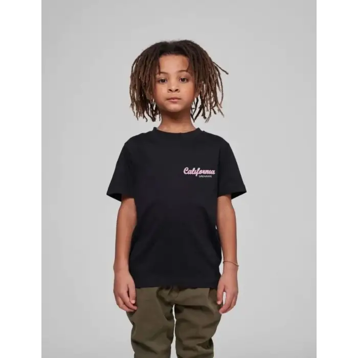 iegiyim™ Çocuk Unisex Baskılı T-Shirt - Siyah