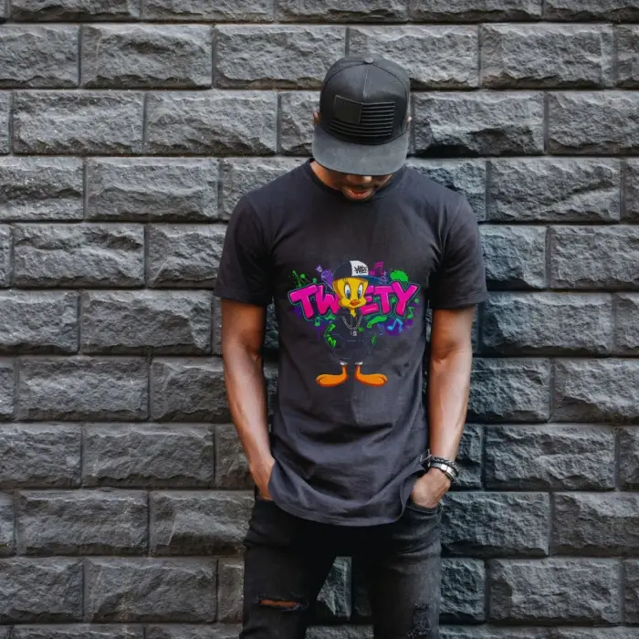 iegiyim™ Özel Tasarım DTF Baskılı Tişört - DTF17