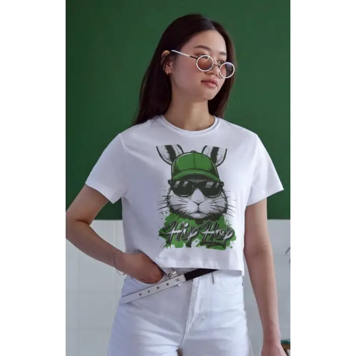 iegiyim™ Unisex Oversize 24/1 Penye DTF Baskılı Tişört - DTF108