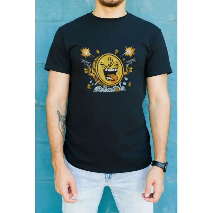 iegiyim™ Unisex Oversize 24/1 Penye DTF Baskılı Tişört - DTF116
