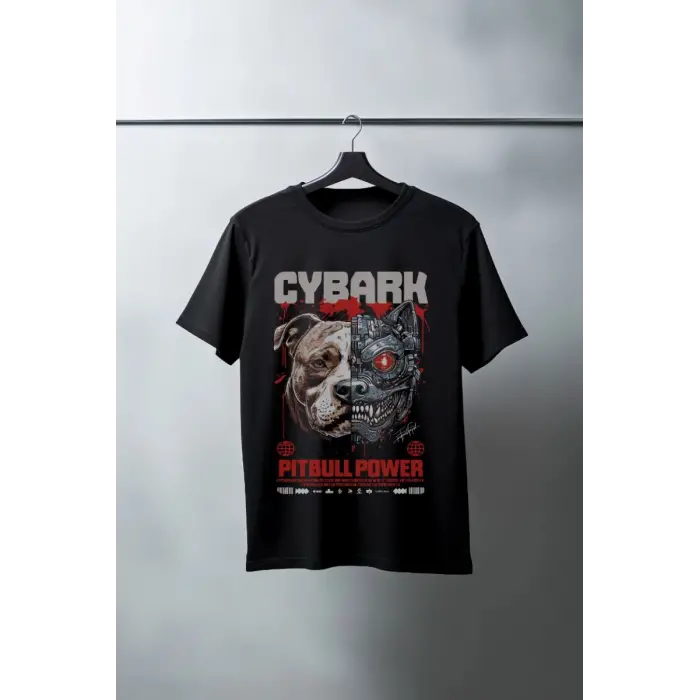 iegiyim™ Unisex Oversize 24/1 Penye DTF Baskılı Tişört - DTF120