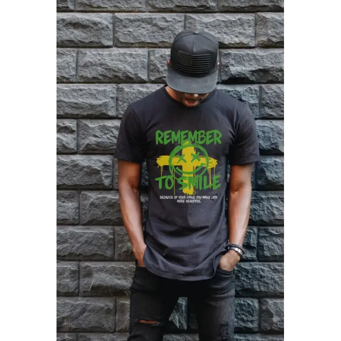 iegiyim™ Unisex Oversize 24/1 Penye DTF Baskılı Tişört - DTF126