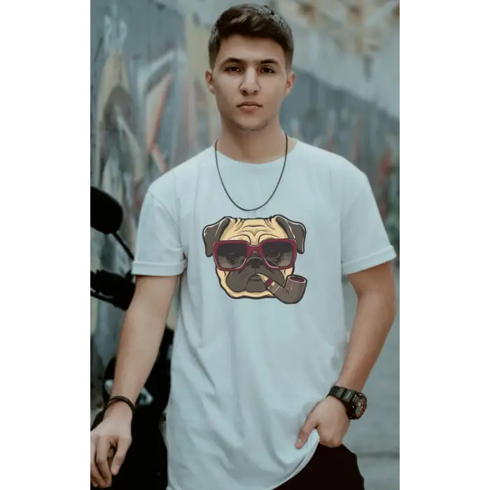 iegiyim™ Unisex Oversize 24/1 Penye DTF Baskılı Tişört - DTF145