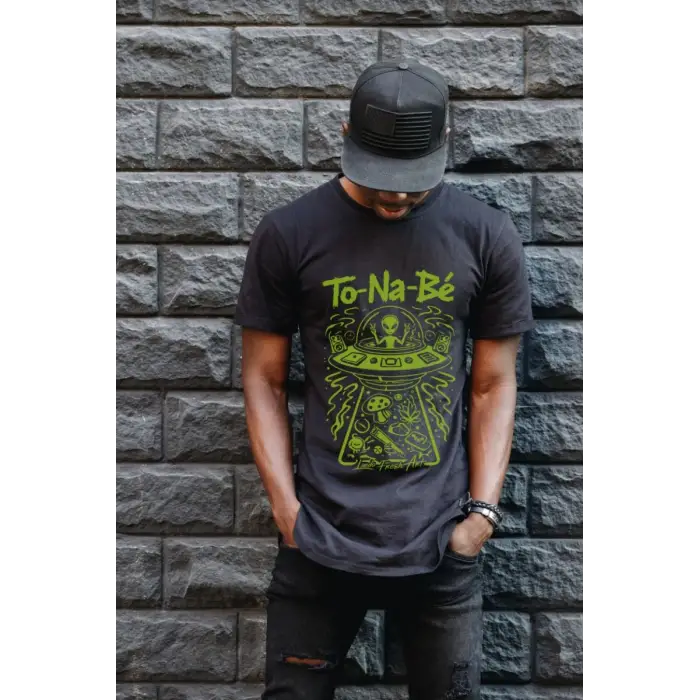 iegiyim™ Unisex Oversize 24/1 Penye DTF Baskılı Tişört - DTF154
