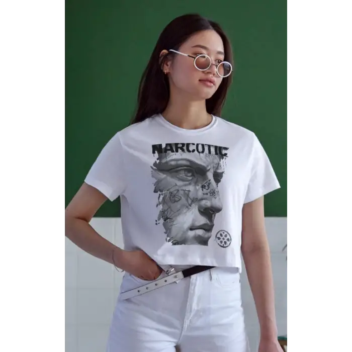 iegiyim™ Unisex Oversize 24/1 Penye DTF Baskılı Tişört - DTF172