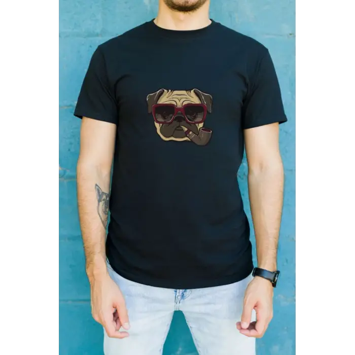 iegiyim™ Unisex Oversize 24/1 Penye DTF Baskılı Tişört - DTF184