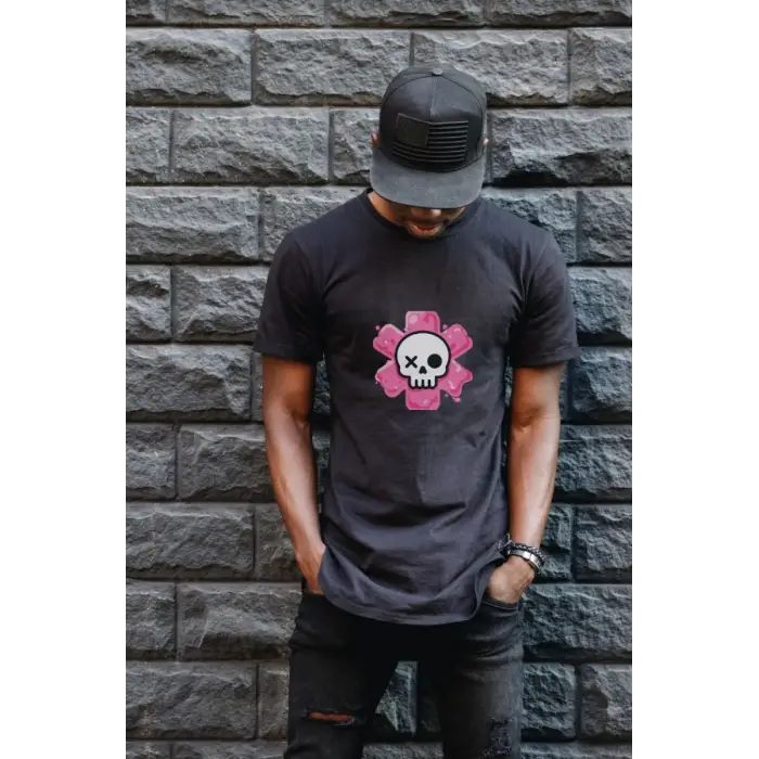 iegiyim™ Unisex Oversize 24/1 Penye DTF Baskılı Tişört - DTF185
