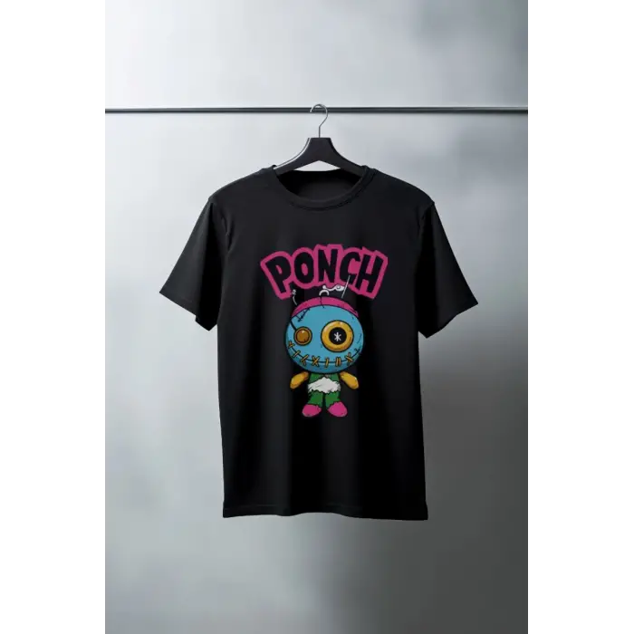 iegiyim™ Unisex Oversize 24/1 Penye DTF Baskılı Tişört - DTF192