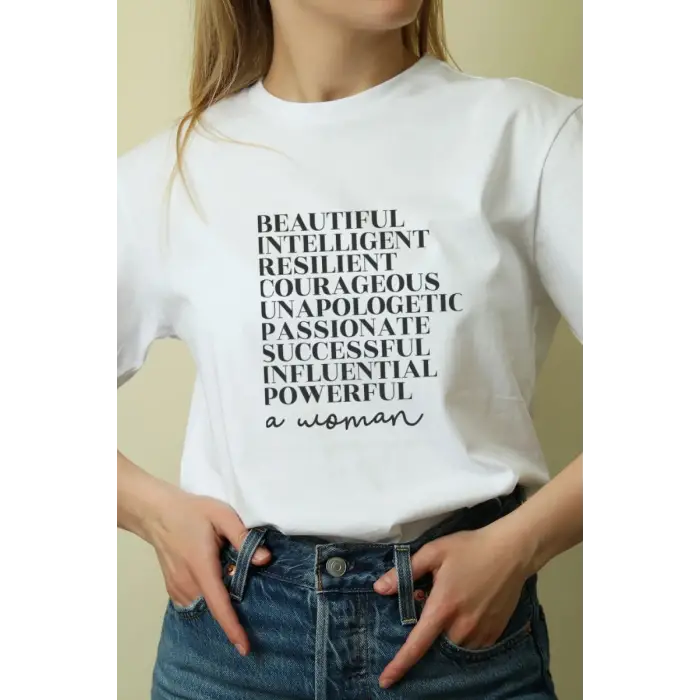 iegiyim™ Unisex Oversize 24/1 Penye DTF Baskılı Tişört - DTF205