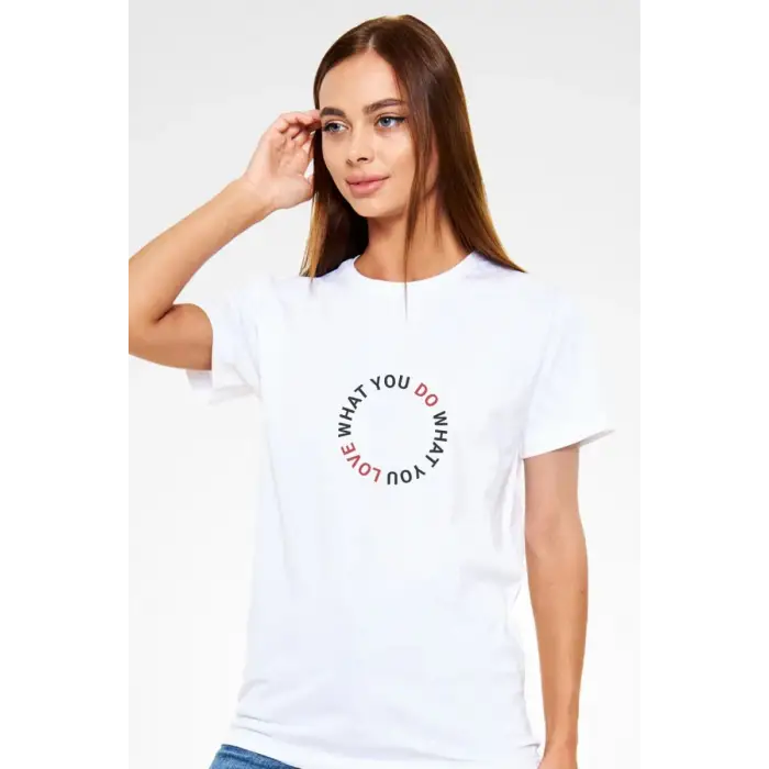 iegiyim™ Unisex Oversize 24/1 Penye DTF Baskılı Tişört - DTF220