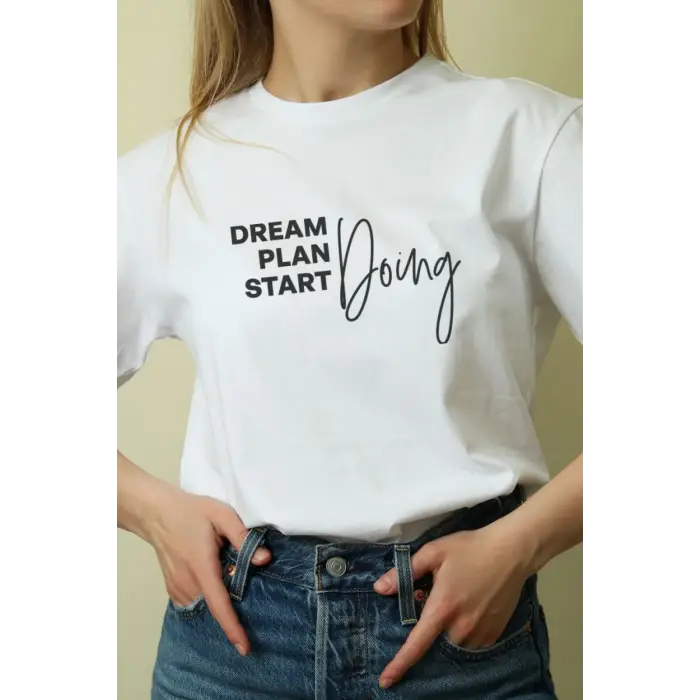 iegiyim™ Unisex Oversize 24/1 Penye DTF Baskılı Tişört - DTF226