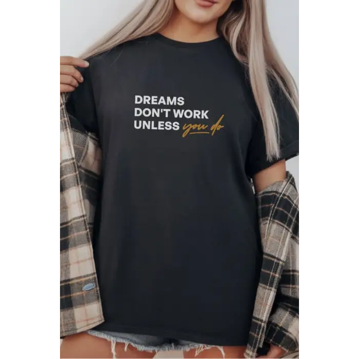 iegiyim™ Unisex Oversize 24/1 Penye DTF Baskılı Tişört - DTF294