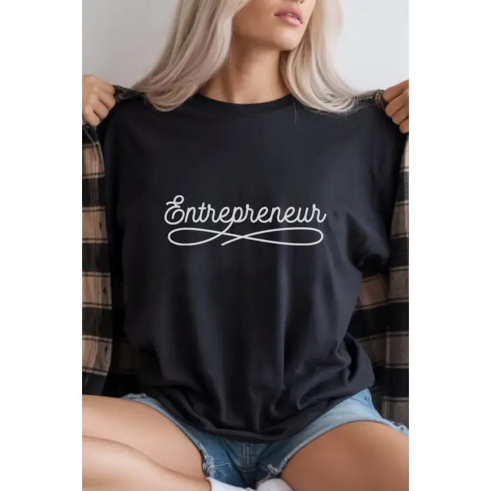 iegiyim™ Unisex Oversize 24/1 Penye DTF Baskılı Tişört - DTF298
